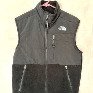The North Face Womens Fleece Vest Black Outdoor Size Medium Vtg
